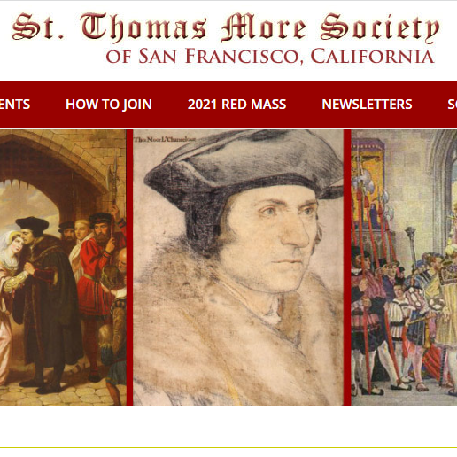 Catholic Organizations in California - Saint Thomas More Society of San Francisco, California